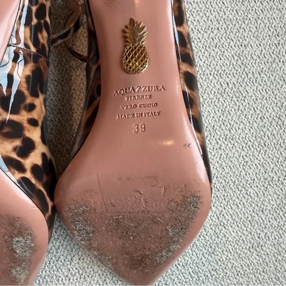 Aquazzura Leopard Print Love Affair Pumps - Picture 4 of 4